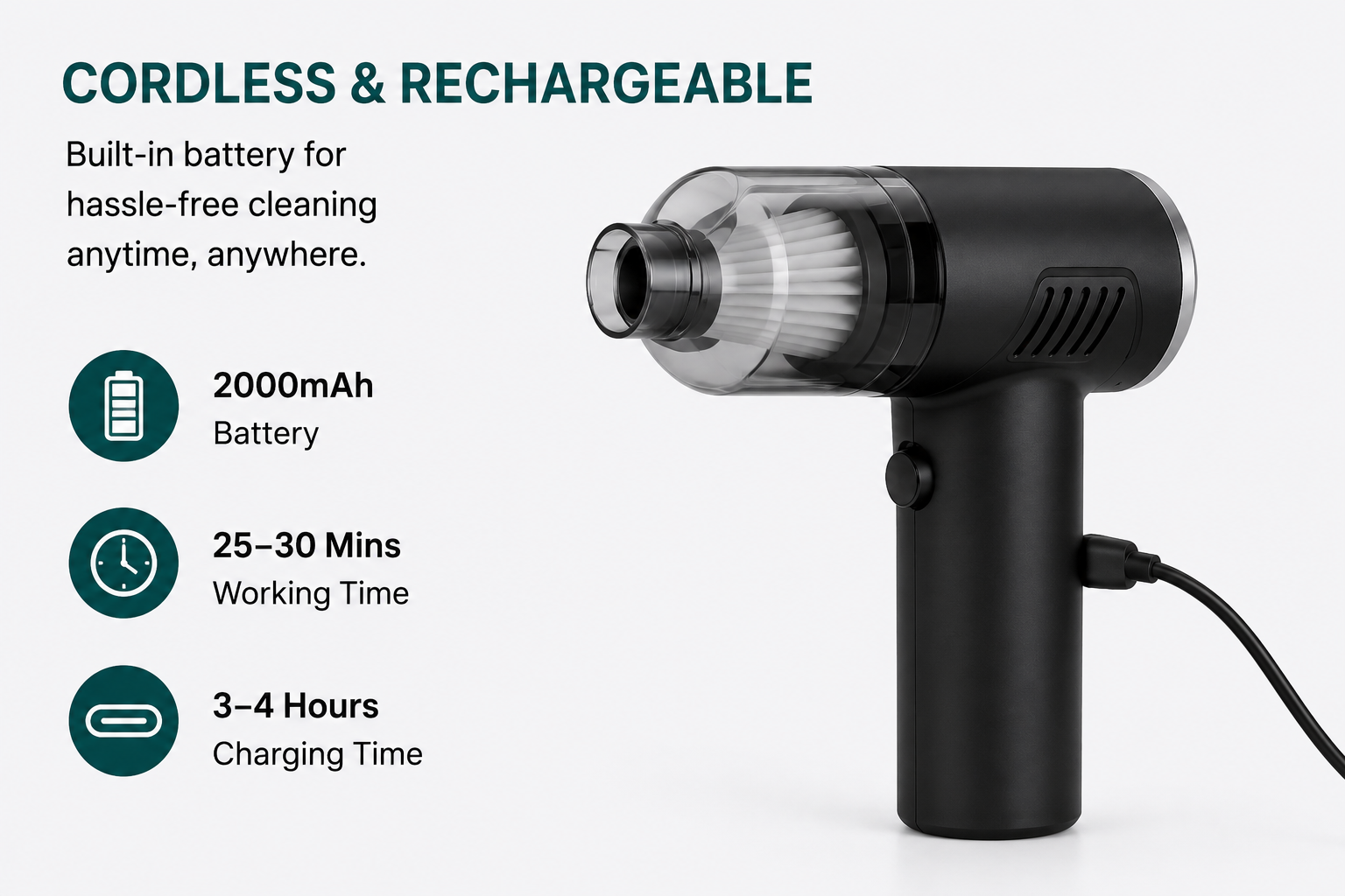 Portable Vacuum Cleaner